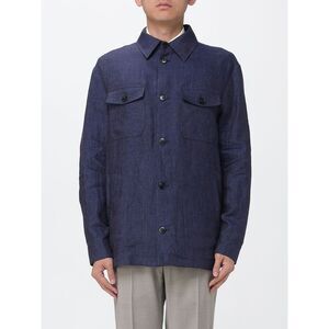 Canali Jacket Men Blue
